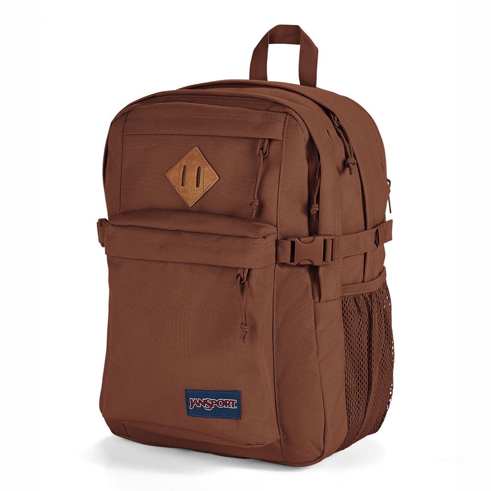 Sac à Dos Ordinateur JanSport Main Campus FX Marron | DKH-10197456